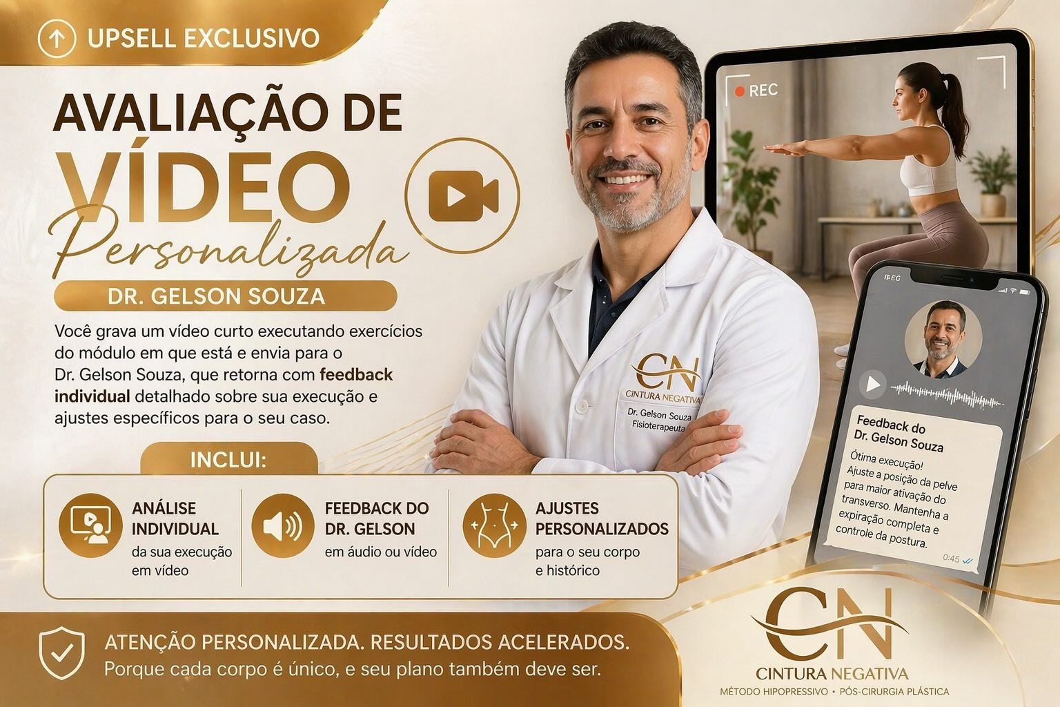 Avaliação de Vídeo Personalizada Dr. Gelson Souza